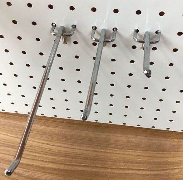 Bộ 4 móc treo tấm pegboard ngắn 5.5cm