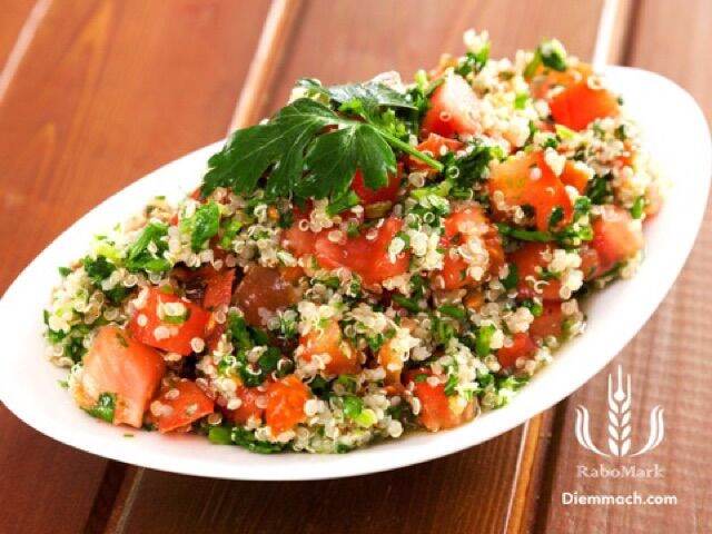 Quinoa Diêm mạch trắng hữu cơ nhập khẩu