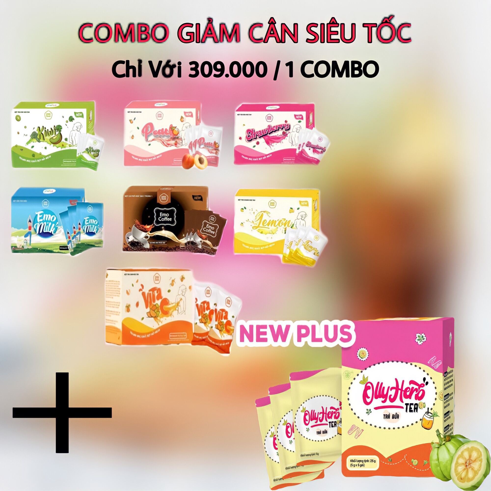 COMBO SIÊU GIẢM 3-5KG LIỆU TRÌNH 7 NGÀY