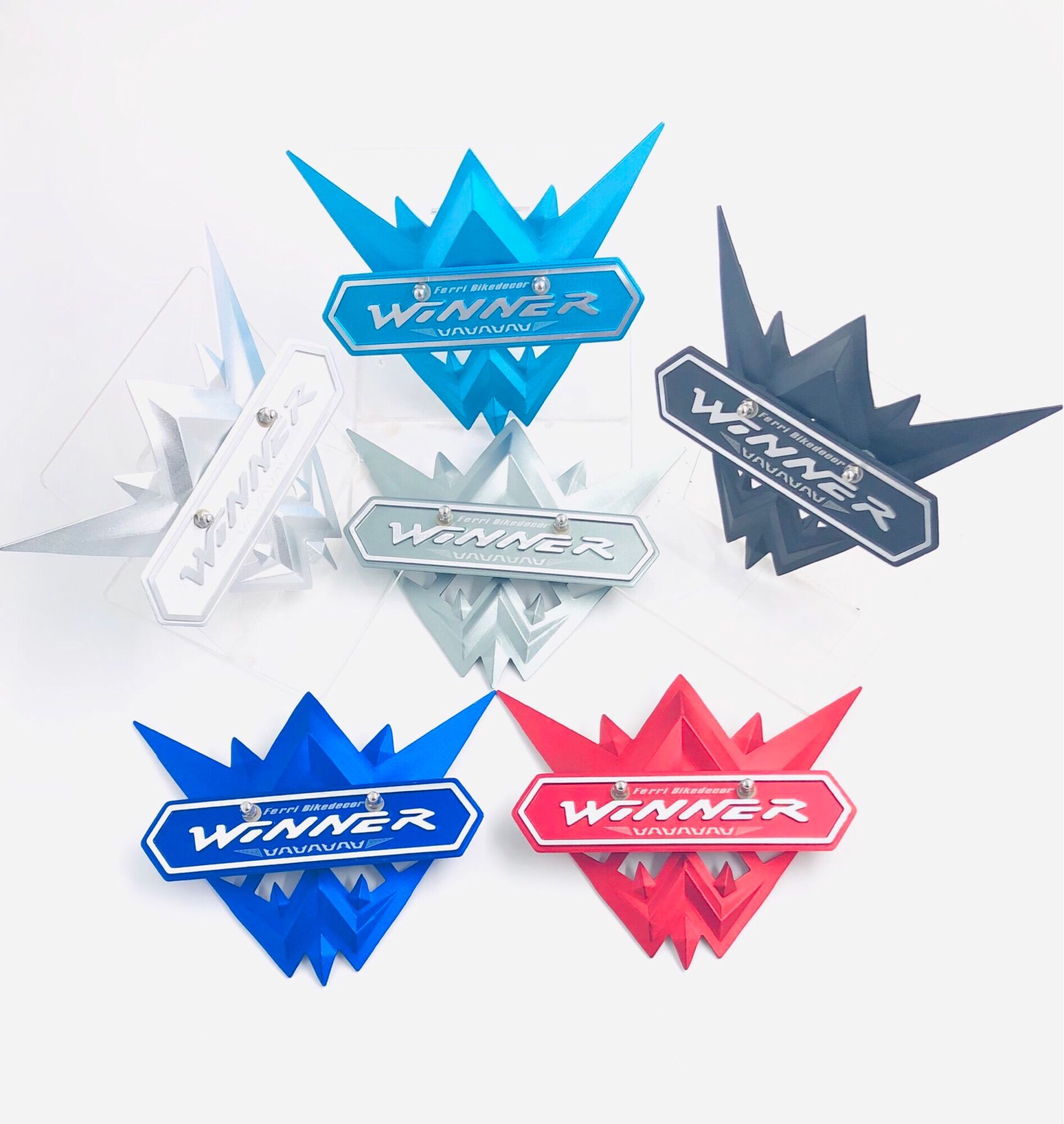 Full color CNC aluminum bill winner X 2020