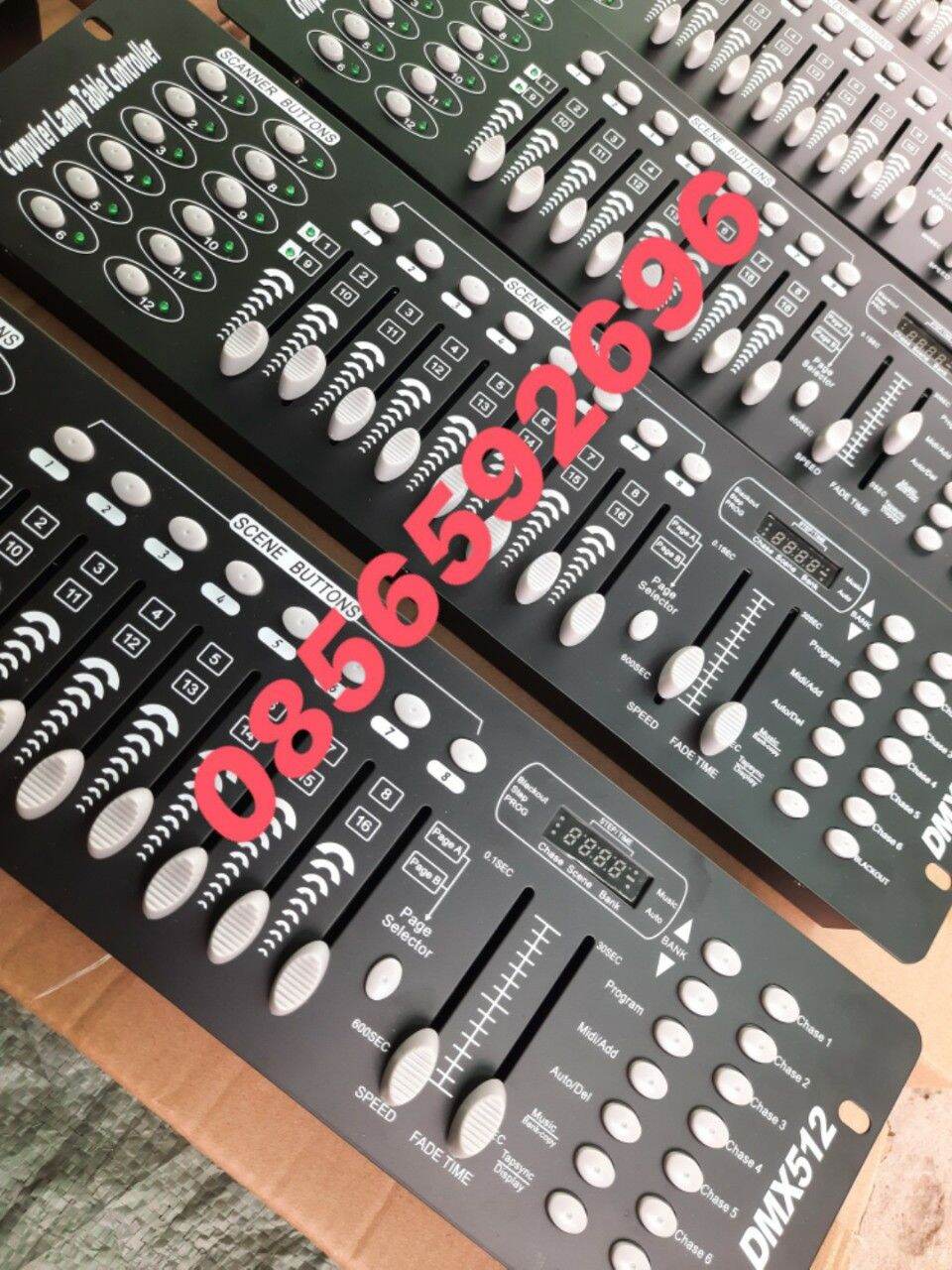 Bàn chỉnh đèn sân khấu DMX 512