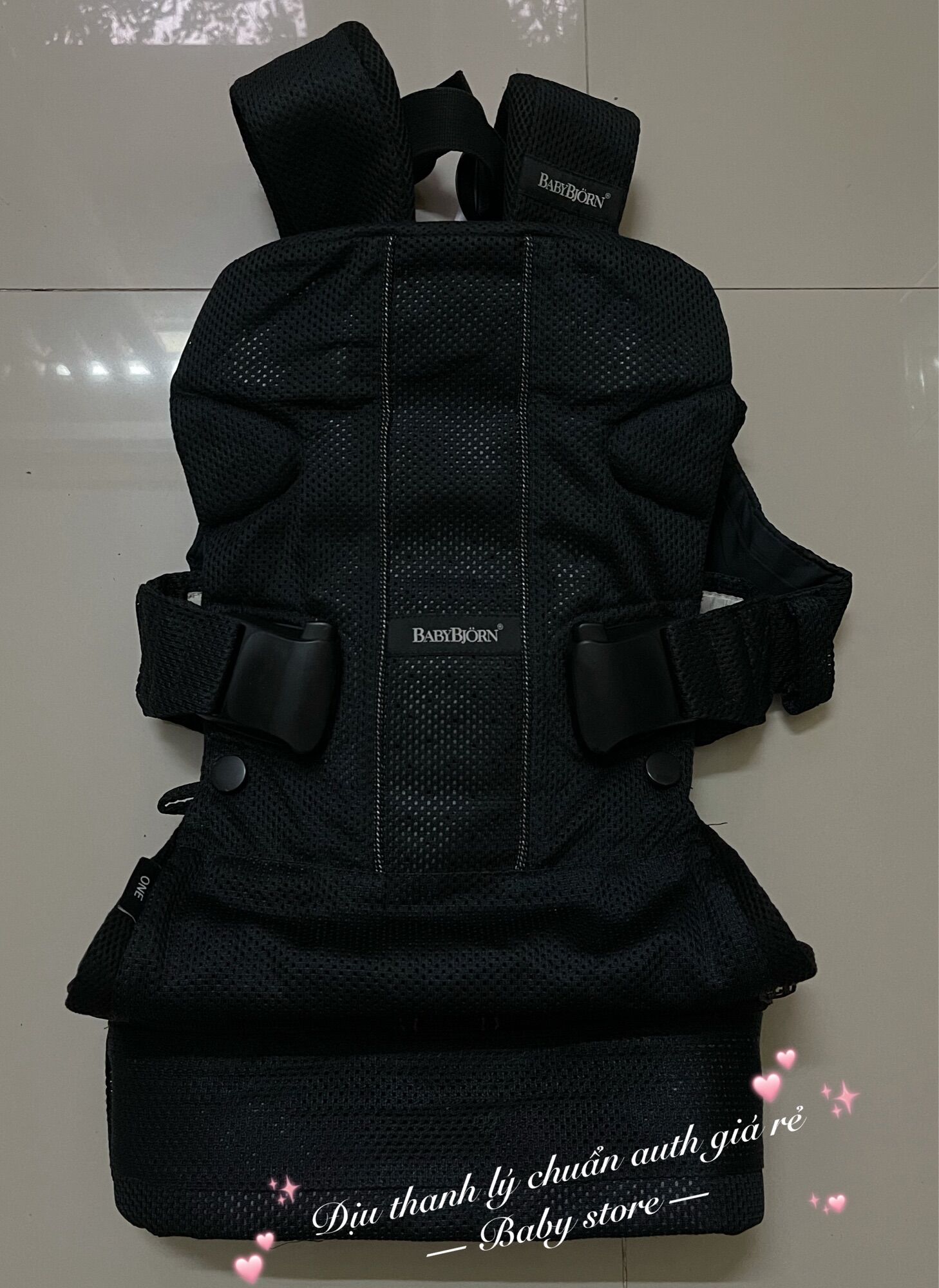 Địu em bé trợ lực Babybjoin one air