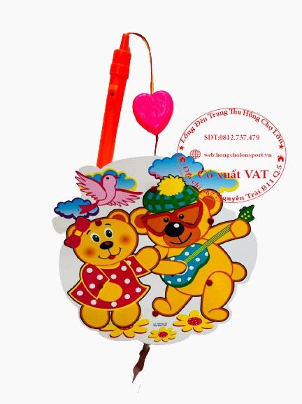 Đồ chơi lồng đèn trung thu 2 MẢNH hát nhạc và đèn.(inbox nếu bạn chọn cho trai và gái)