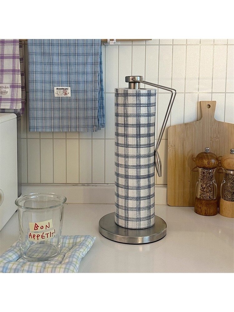 JTUTM | Stainless Steel Large Roll Kitchen Paper Holder