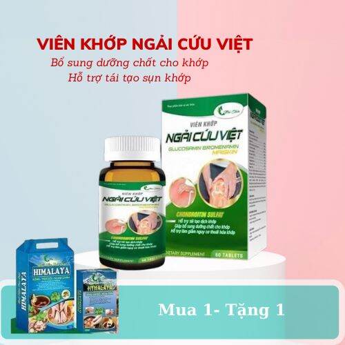 [Hcm]Viên Tpcn Ngải Cứu Việt - Bổ Sung Dưỡng Chấttái Tạo Sụn Khớp Dành Cho Người Đau Nhức Thoái Hóa Viêm Khớp