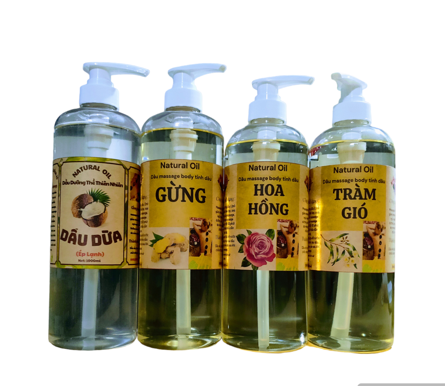 DẦU DỪA  massage body 1 lít