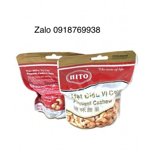 Hạt điều hito vị cay - gói 100g