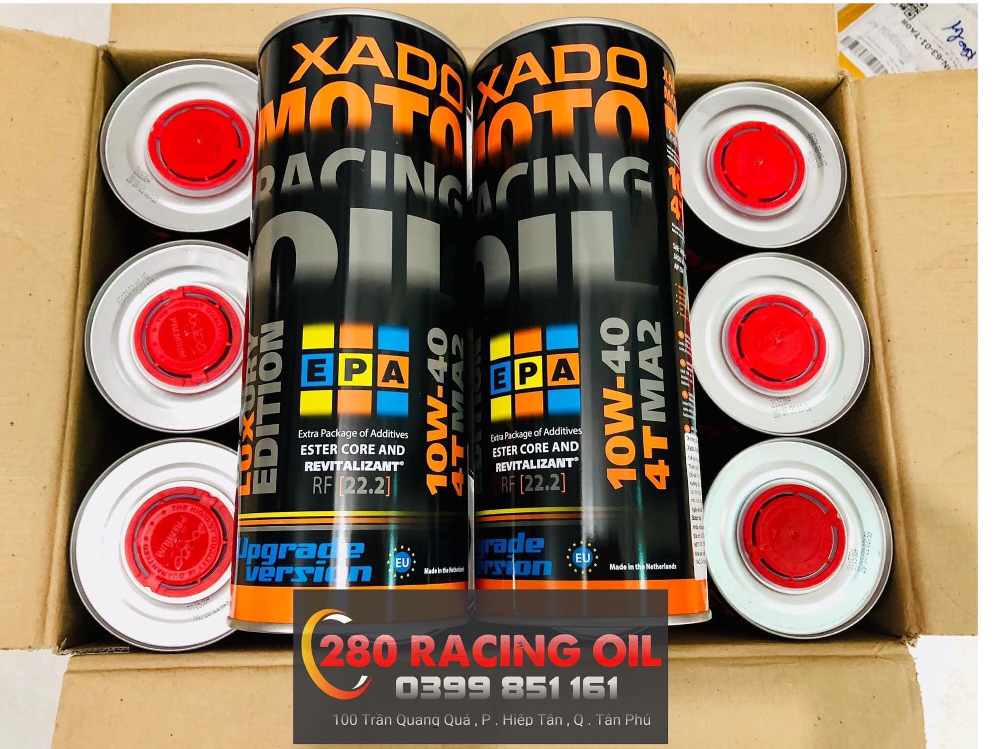 Nhớt XADO racing 10w40 RF22.2