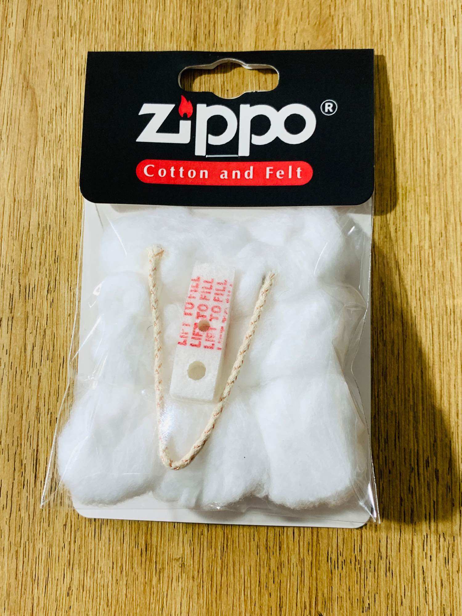 Bông Zippo ( gồm bông , tim , chặn xăng )