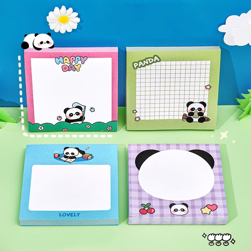 Set 50 tờ giấy note , giấy ghi chú gấu trúc panda
