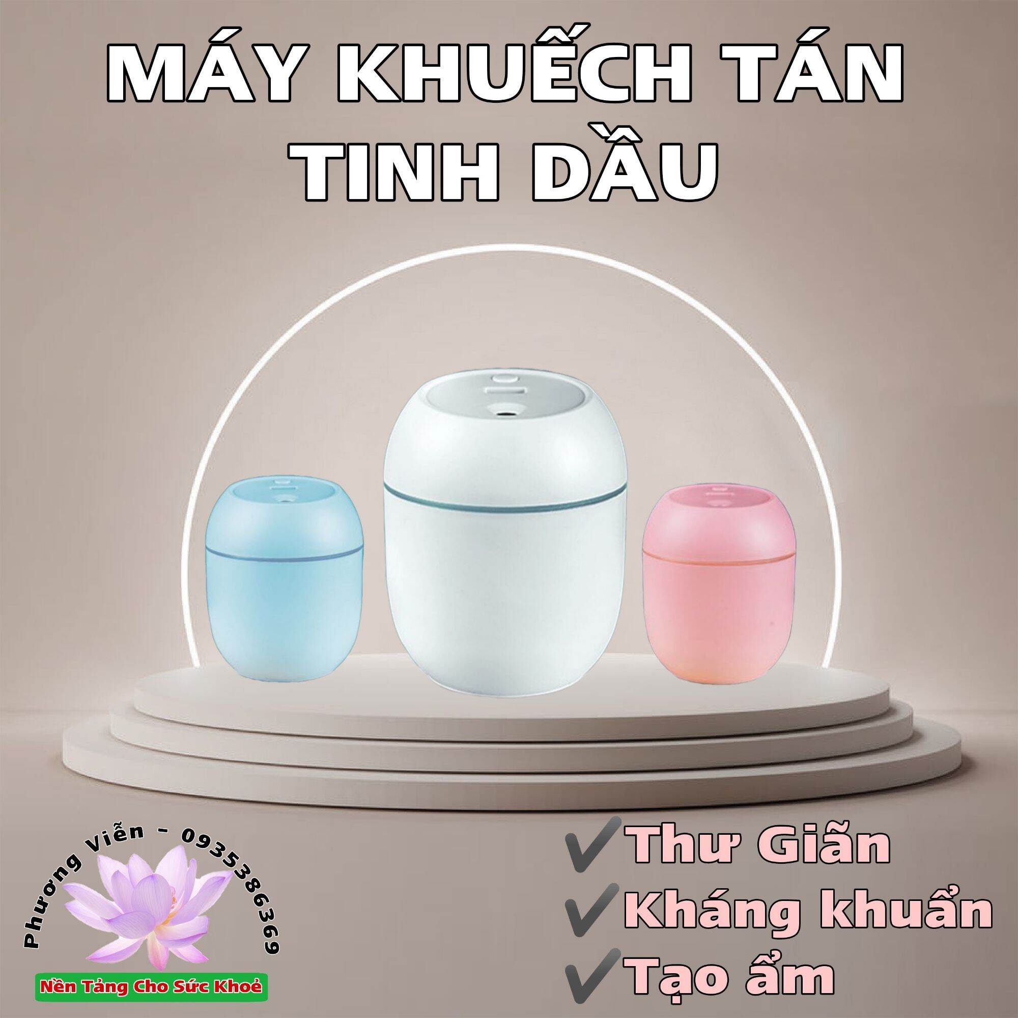 Máy Khuếch Tán Tinh Dầu Mini