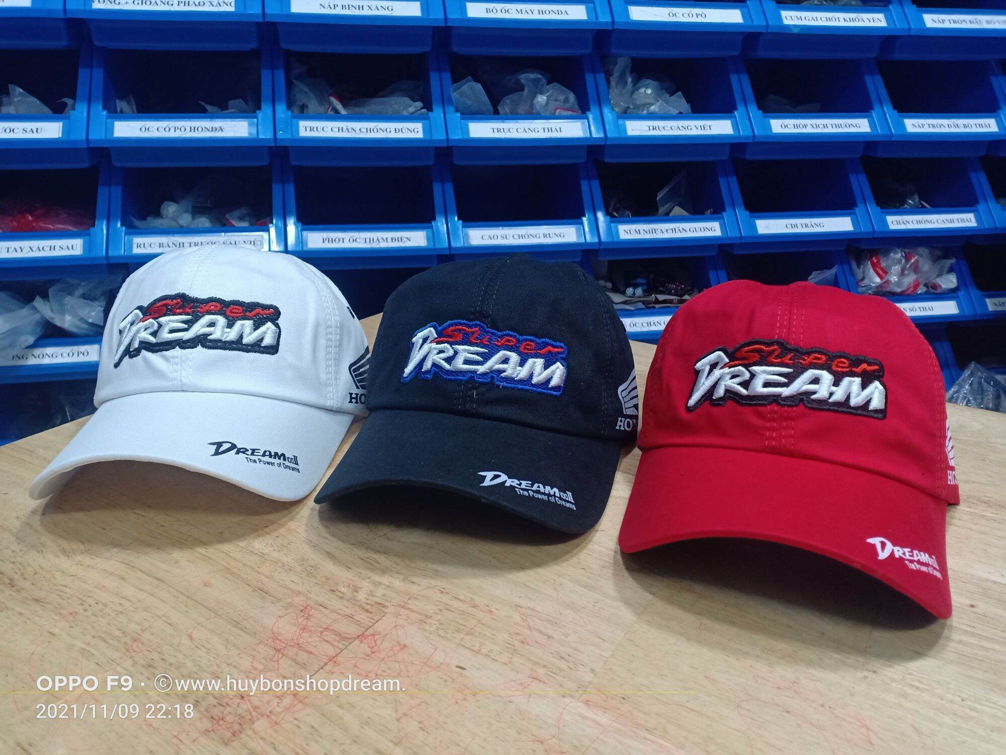 Mũ Dream màu đen cực chất