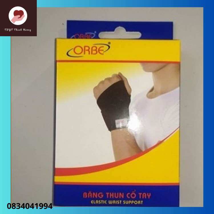 Băng thun ổn định cổ tay ORBE , cố định hạn chế vận động cổ tay.