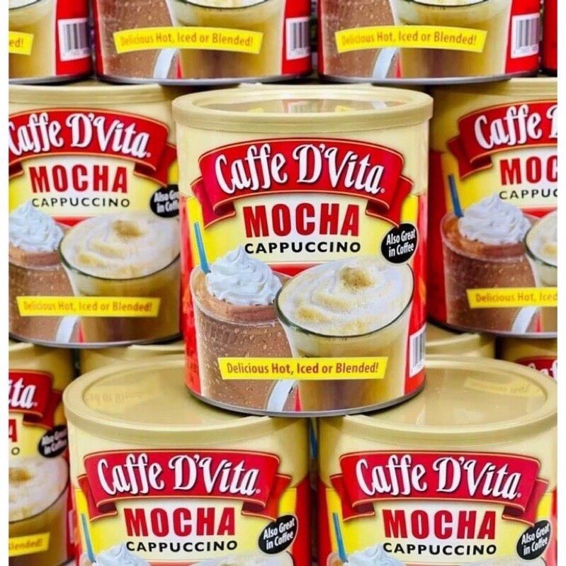 Bột cà phê hoà tan Caffee D’Vita Mocha Cappuccino 1,8kg
