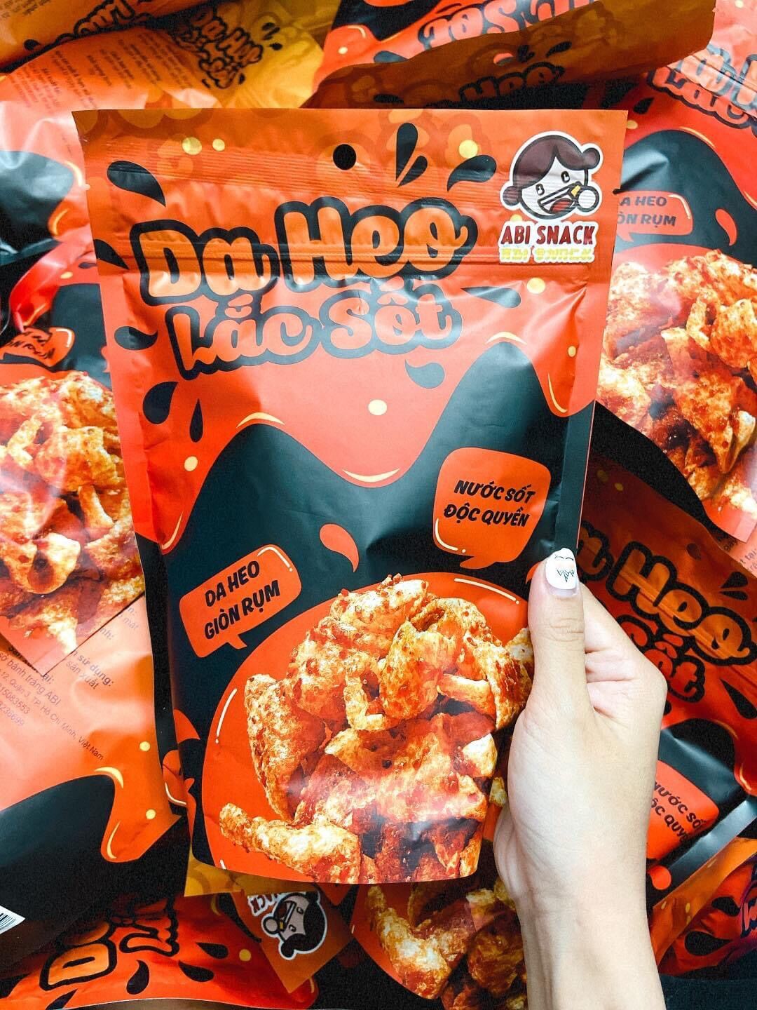 Da heo lắc sốt ABI - ABI Snack - Giá gốc