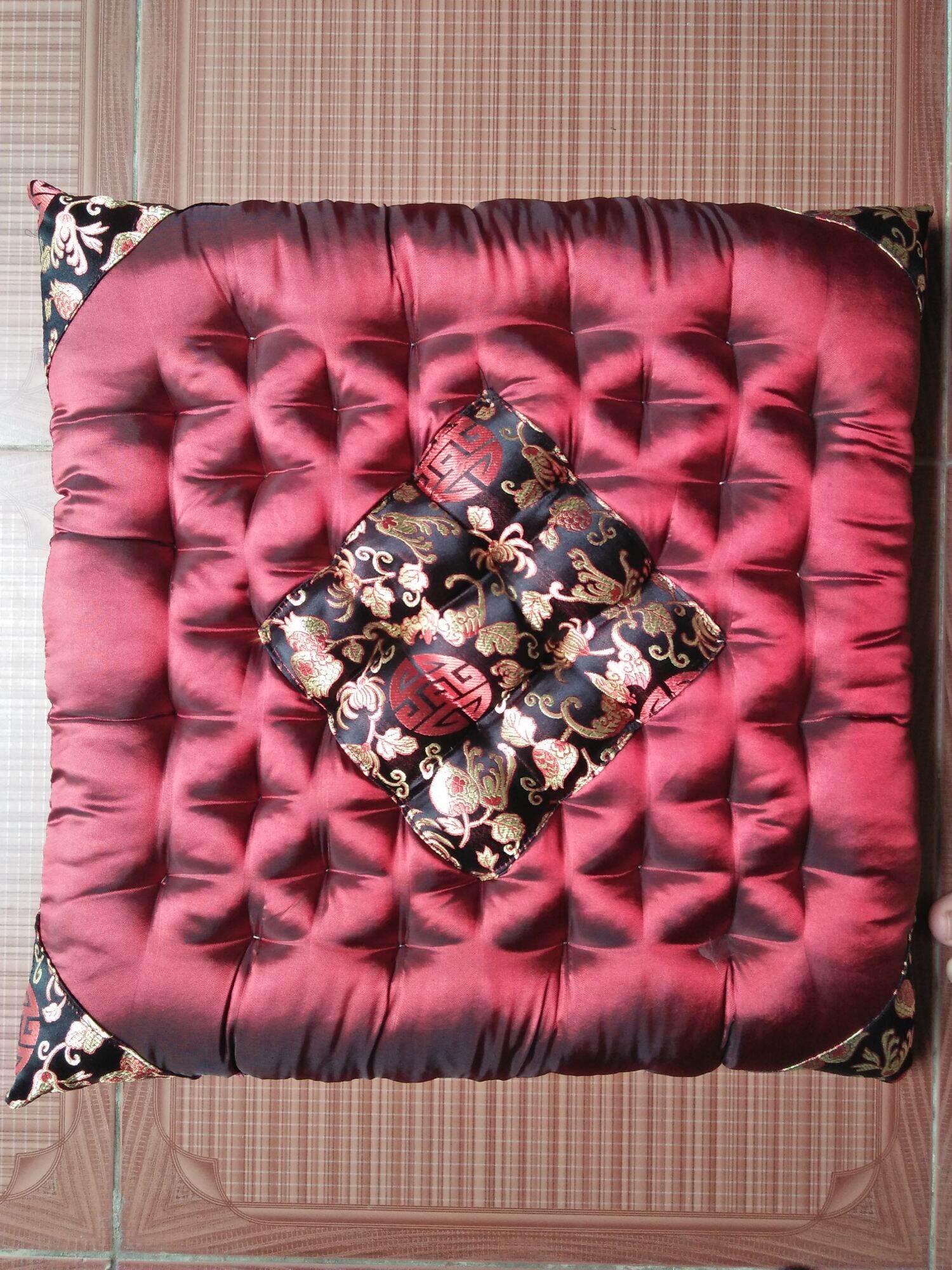 Đệm ngồi bệt thảm trải ghế 40x40cm