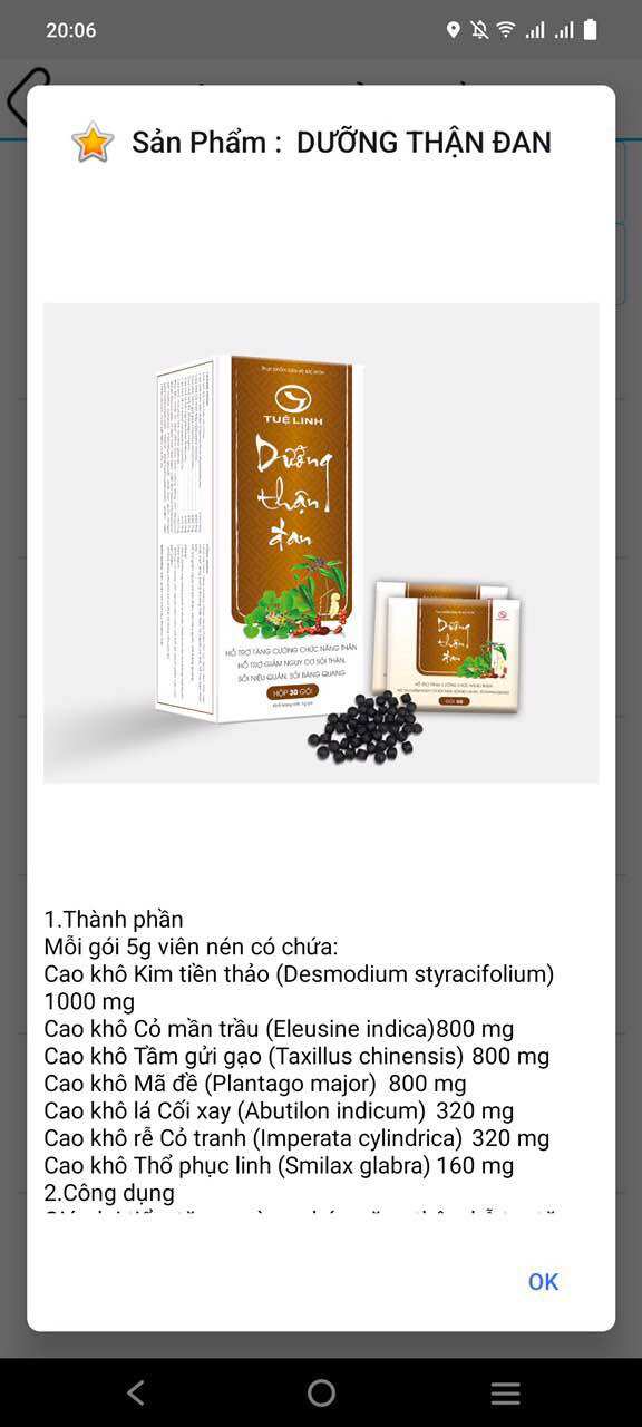 Dưỡng Thận Đan Tuệ Linh