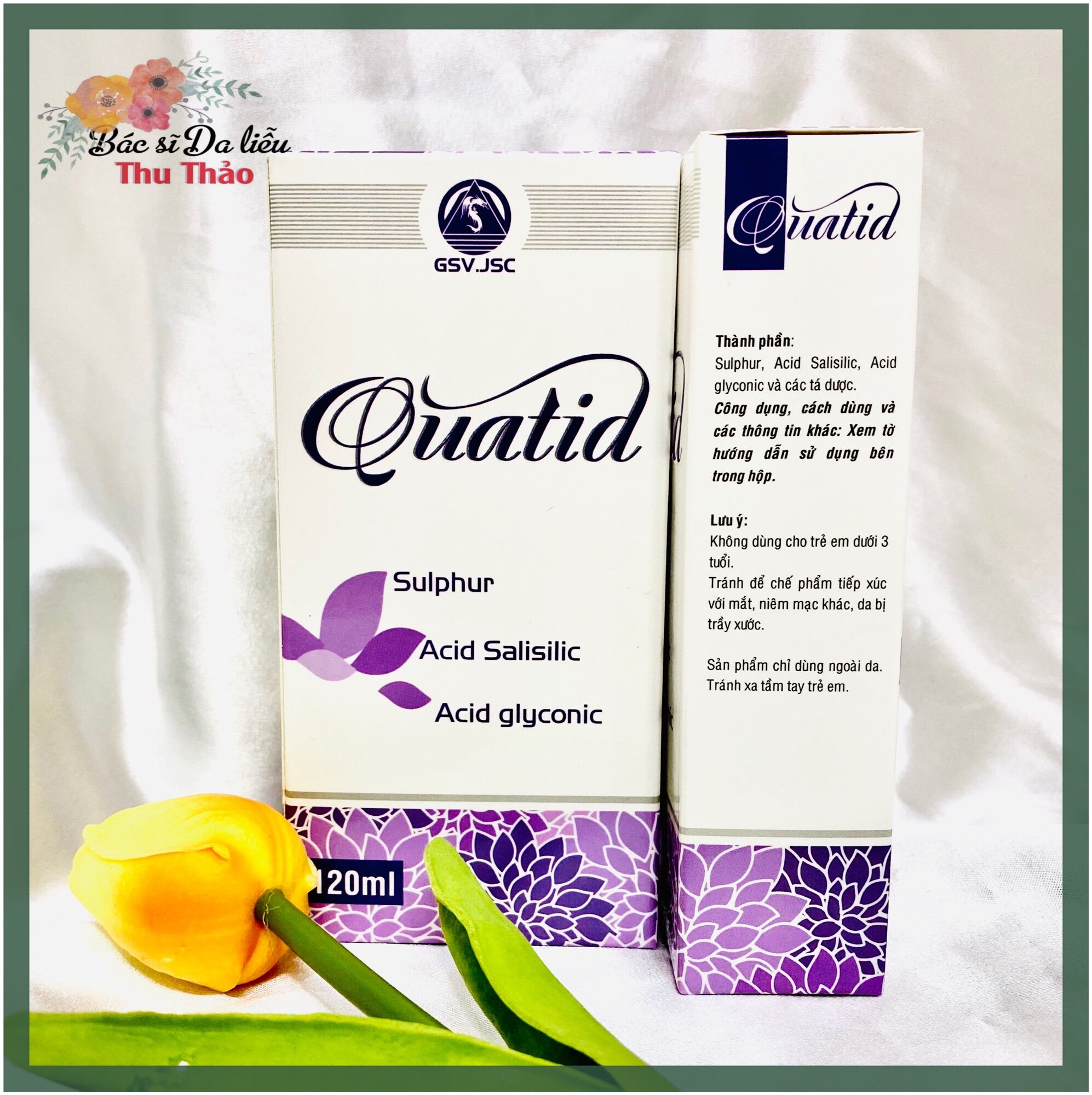 [120mL] SỮA RỬA MẶT QUATID PHÙ HỢP DA DẦU MỤN