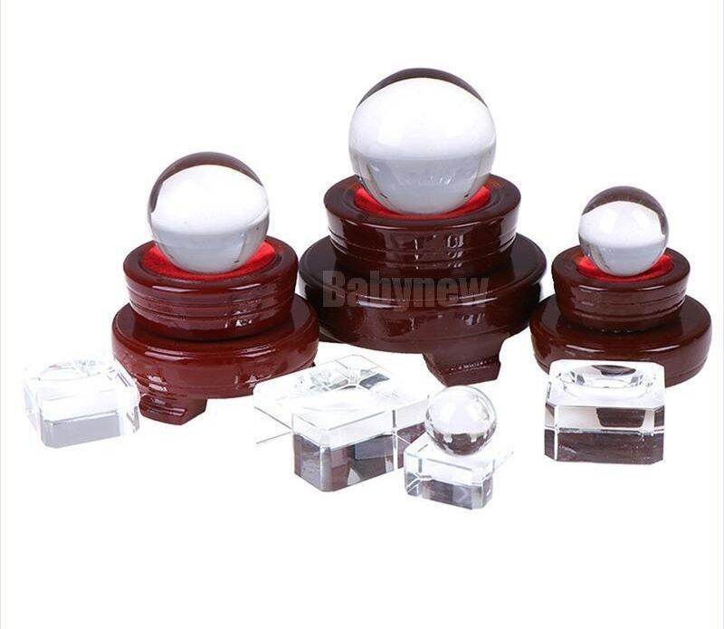 Đế Gỗ Quả Cầu Thủy Tinh