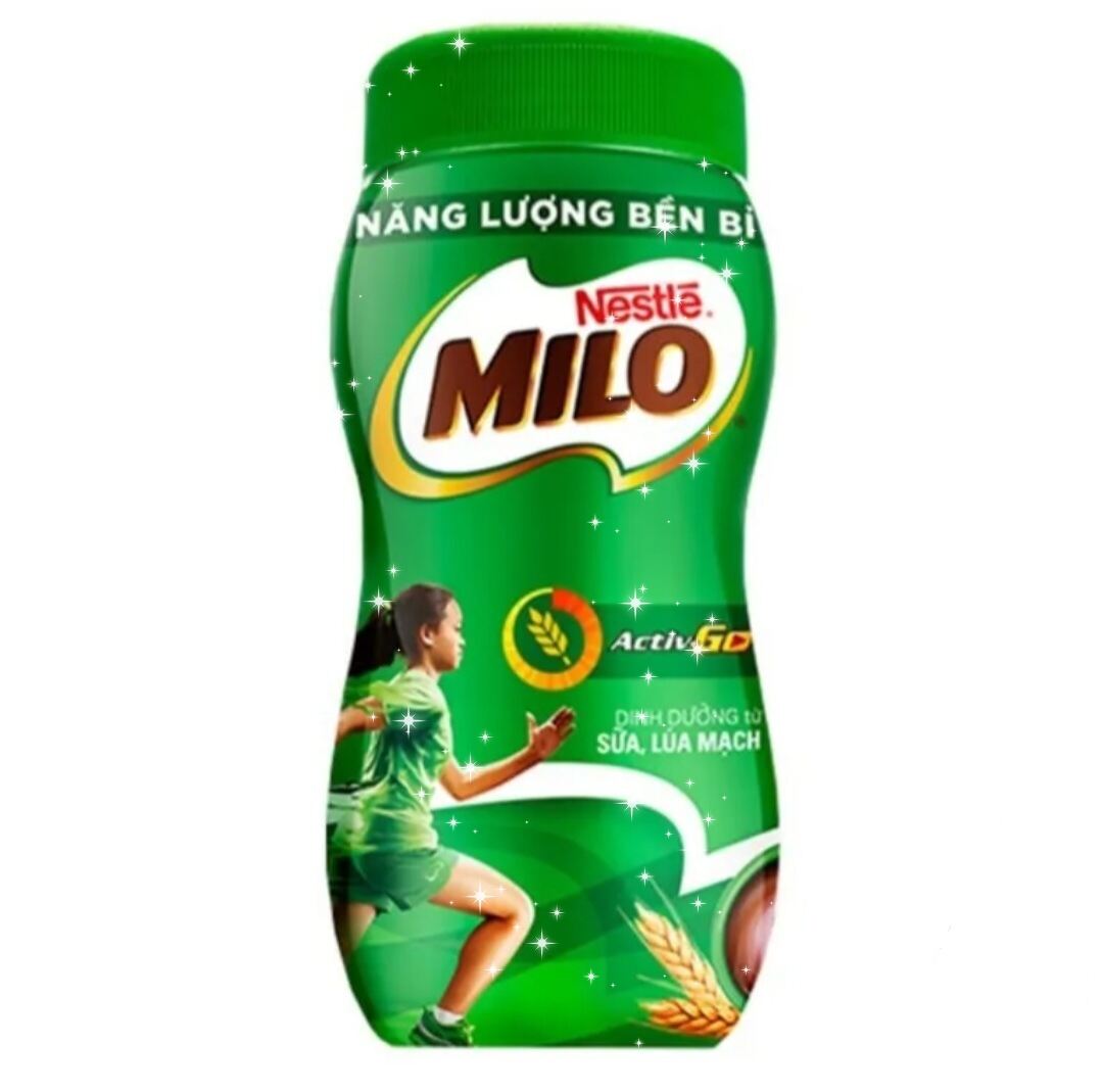 Thức uống lúa mạch Nestlé Milo nguyên chất 400g hũ nhựa