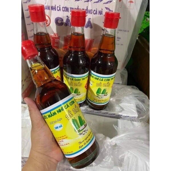 Nước mắm Bé Bầu 1 thùng 6 chai thủy tinh 500ml ;loại thượng hạng
