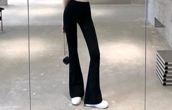 Quần legging nữ ống loe Co giãn bốn chiều