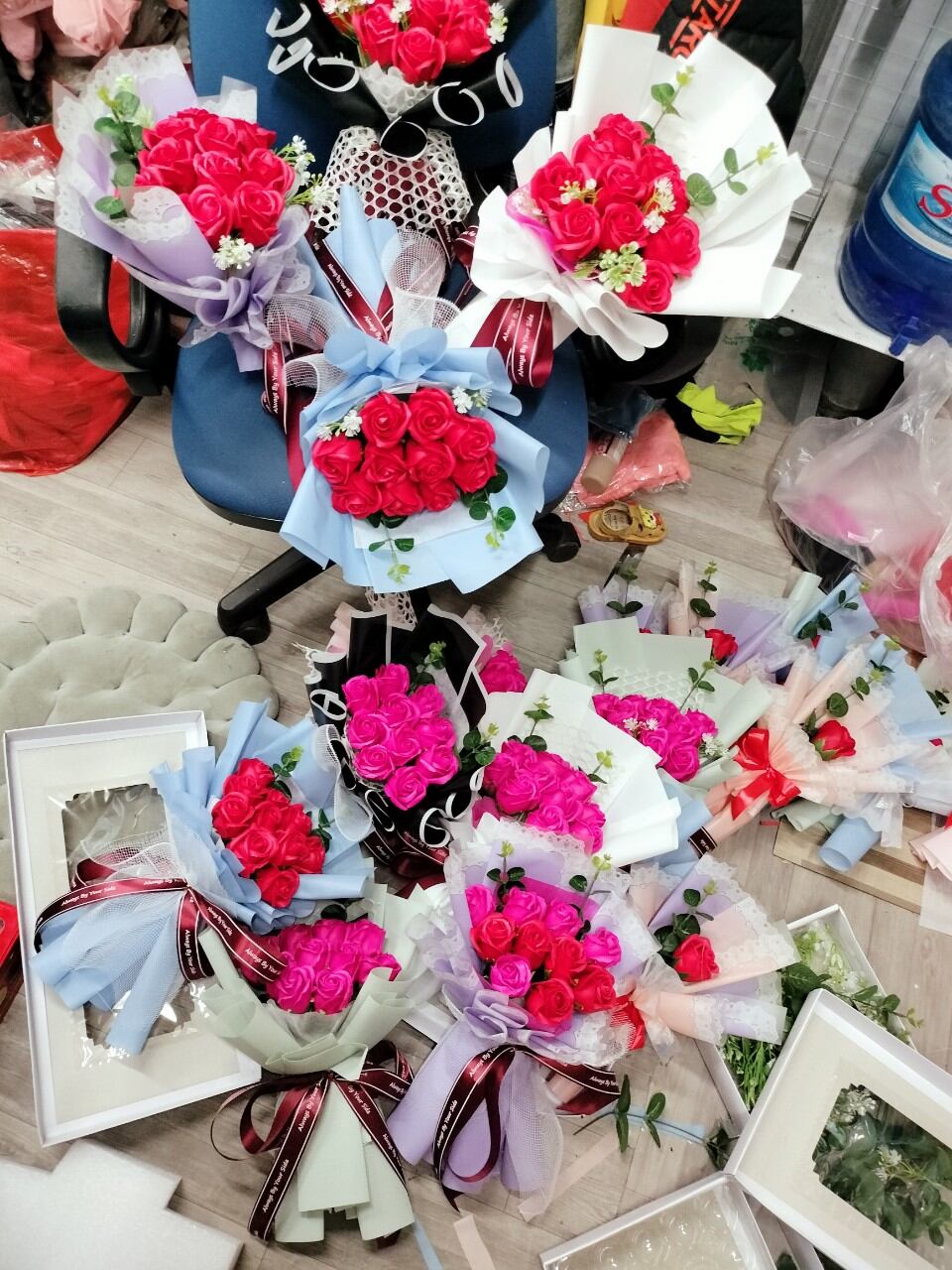 cốt hoa sáp , hoa nhũ 5-7 bông