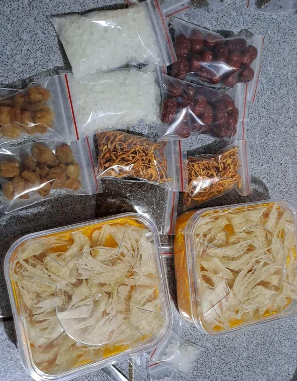 Chân tổ yến rìa sợi nguyên chất rút lông