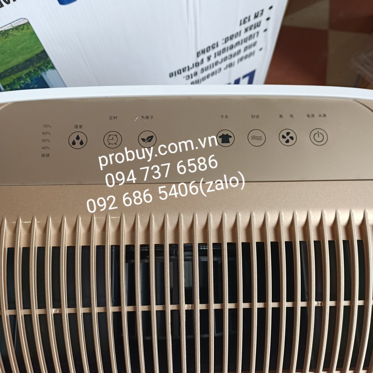 Máy hút ẩm dân dụng Dorosin ER-630E (ảnh thật 100% ib shop để nhận ưu đãi)