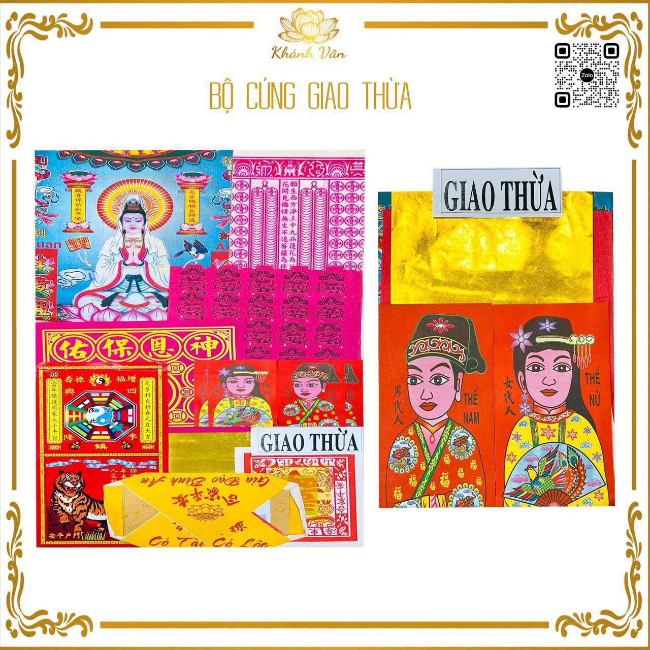 Giấy Cúng Giao Thừa Đêm 30
