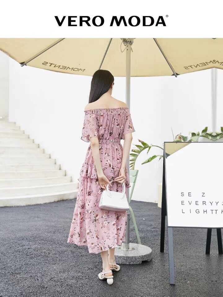 Đầm dáng xoè tầng cho nữ vero moda