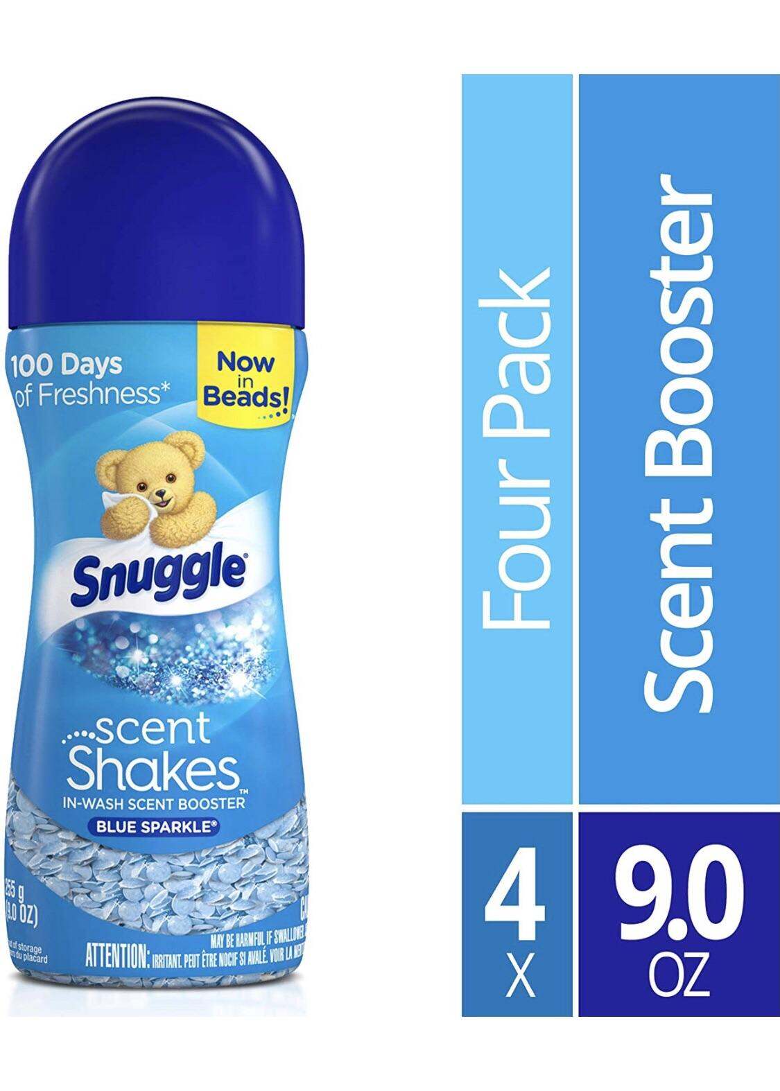 Viên xả vải Snuggle Blue Sparkle Scent Booster Beads hương thơm Mỹ