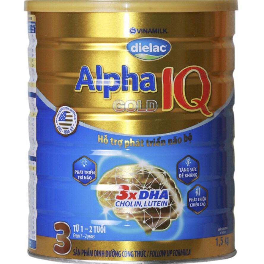 Sữa bột Vinamilk Anpha Gold 3 1.5kg