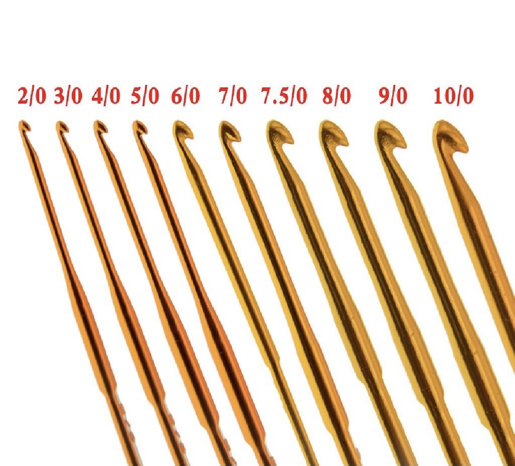 Bộ 10 cây kim móc len 2 đầu