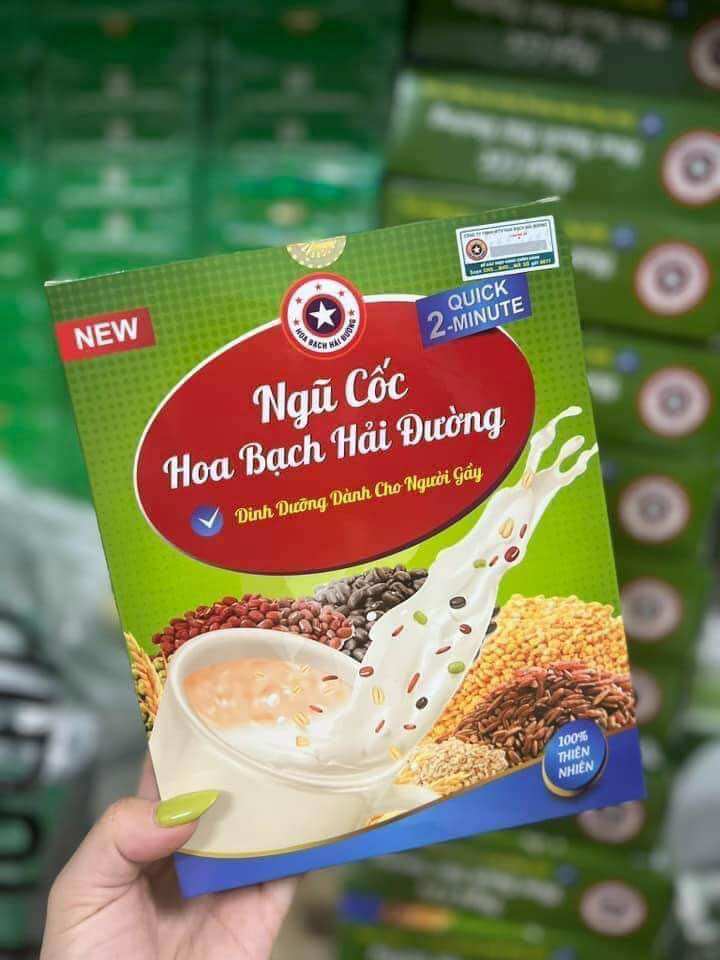 Combo 5 ngũ cốc Hoa Bạch Hải Đường chính hãng