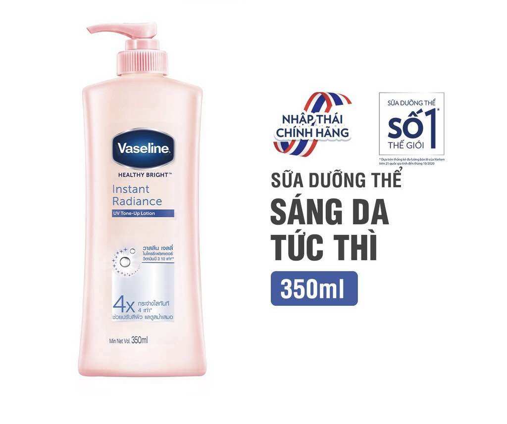 Sữa dưỡng thể dưỡng da sáng rạng rỡ tức thì Instant Radiance 350ml