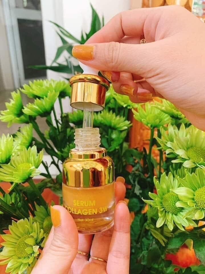 Serum collagen 3w HUỲNH ĐỖ sỉ 3 sp 405k