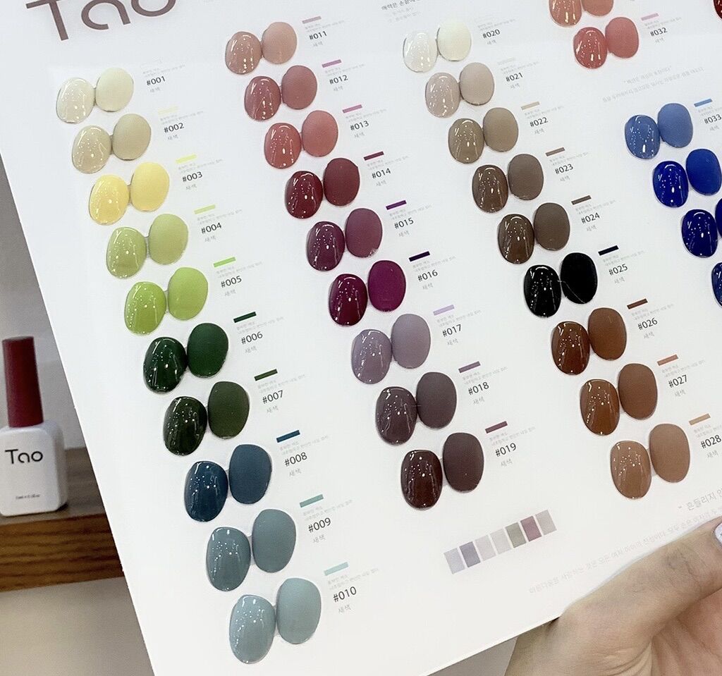 Sét sơn gel tao 58 màu ( tặng kèm base, top, bảng màu )