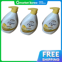 Dove | Sữa Tắm Trắng Da Dove Hương Đào / Yuzu / Oải Hương 1000ml x 3 Chai