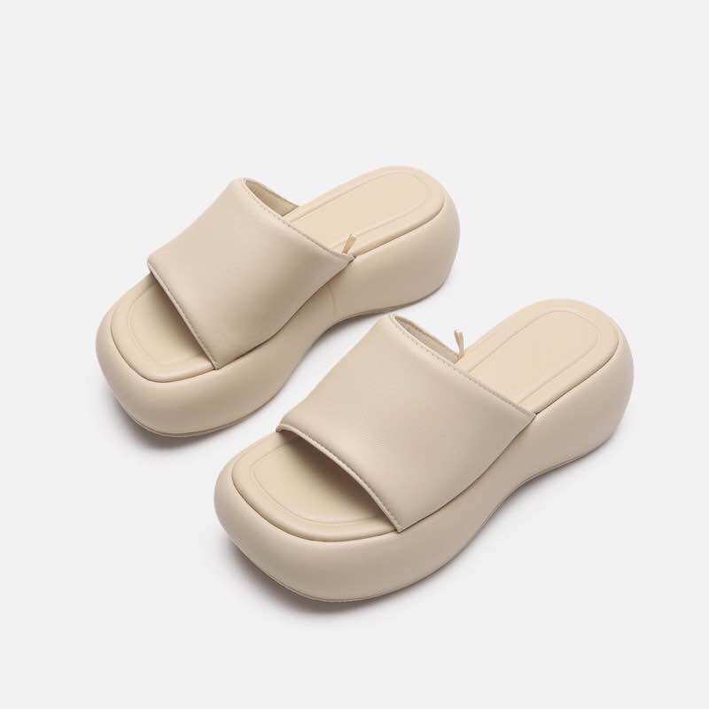 Dép bánh mỳ zr độn đế hở mõm