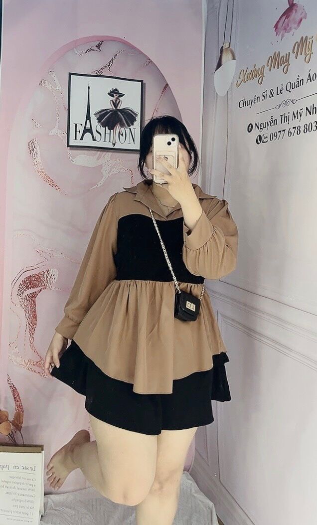 Áo Sơ Mi Tiểu Thư Bigsize Nữ 60kg đến 95kg