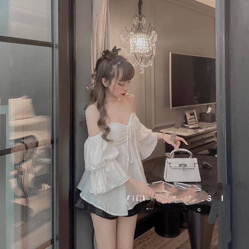 ÁO TRỄ VAI TIỂU THƯ RU1