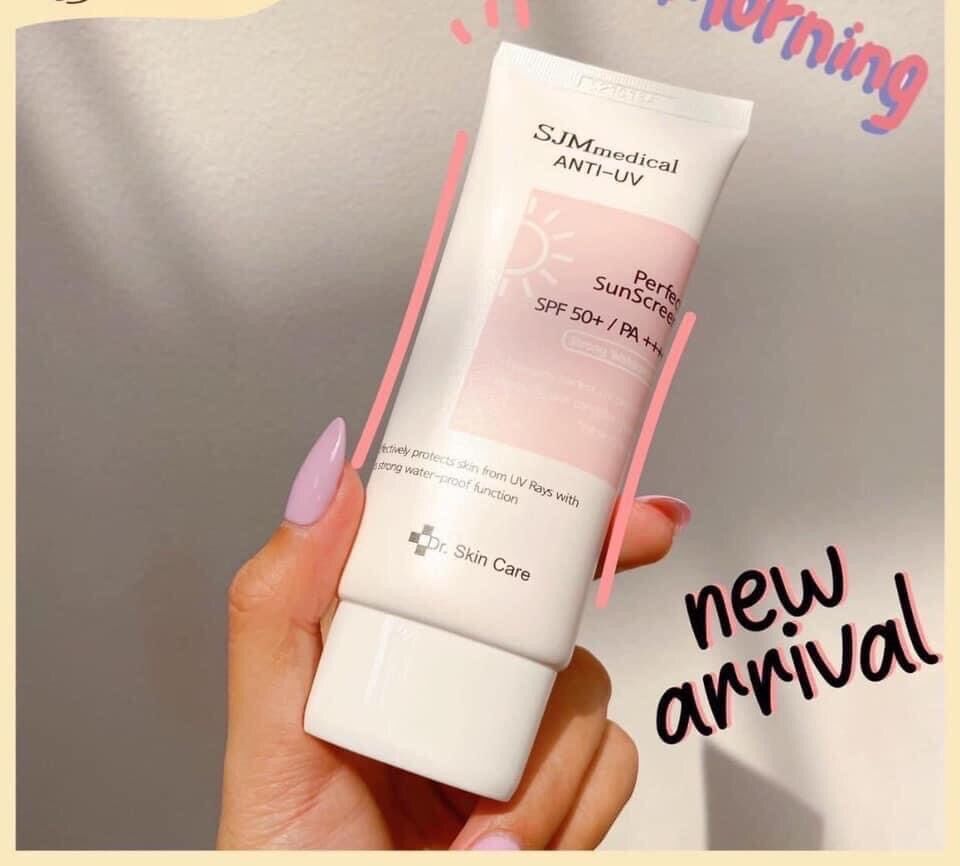 Kem chống nắng nâng tone SJM Anti UV spf50/PA++++ Hàn Quốc