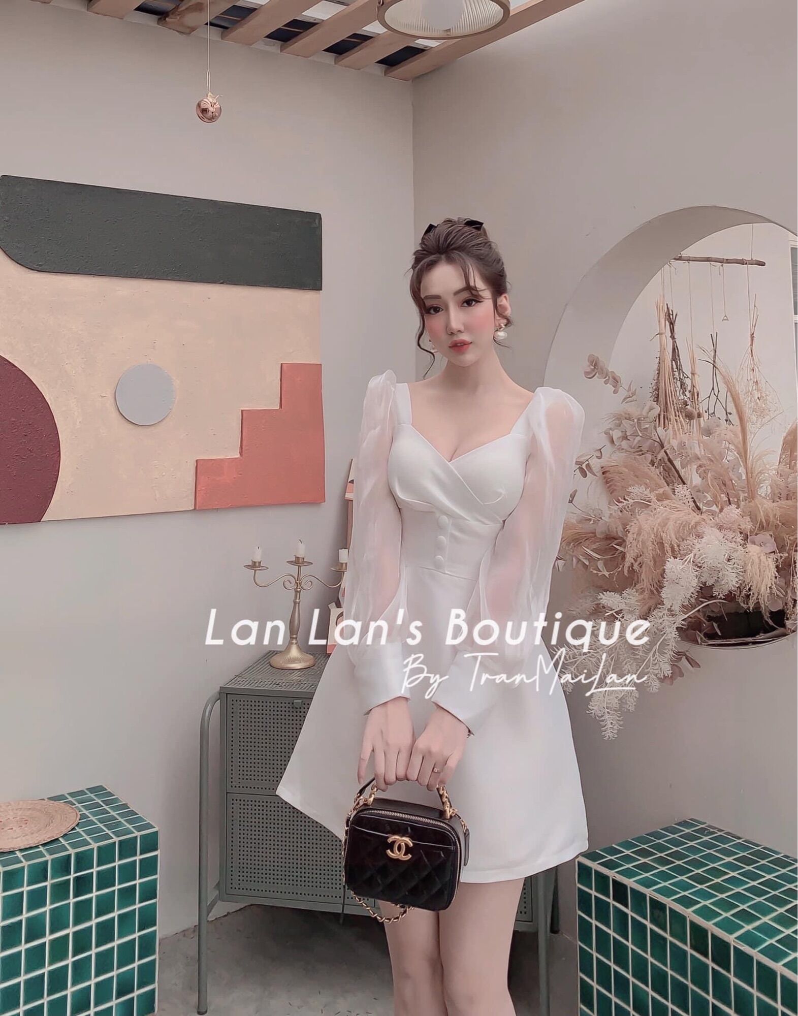 ĐẦM NỮ TAY DÀI DỰ TIỆC SANG CHẢNH
