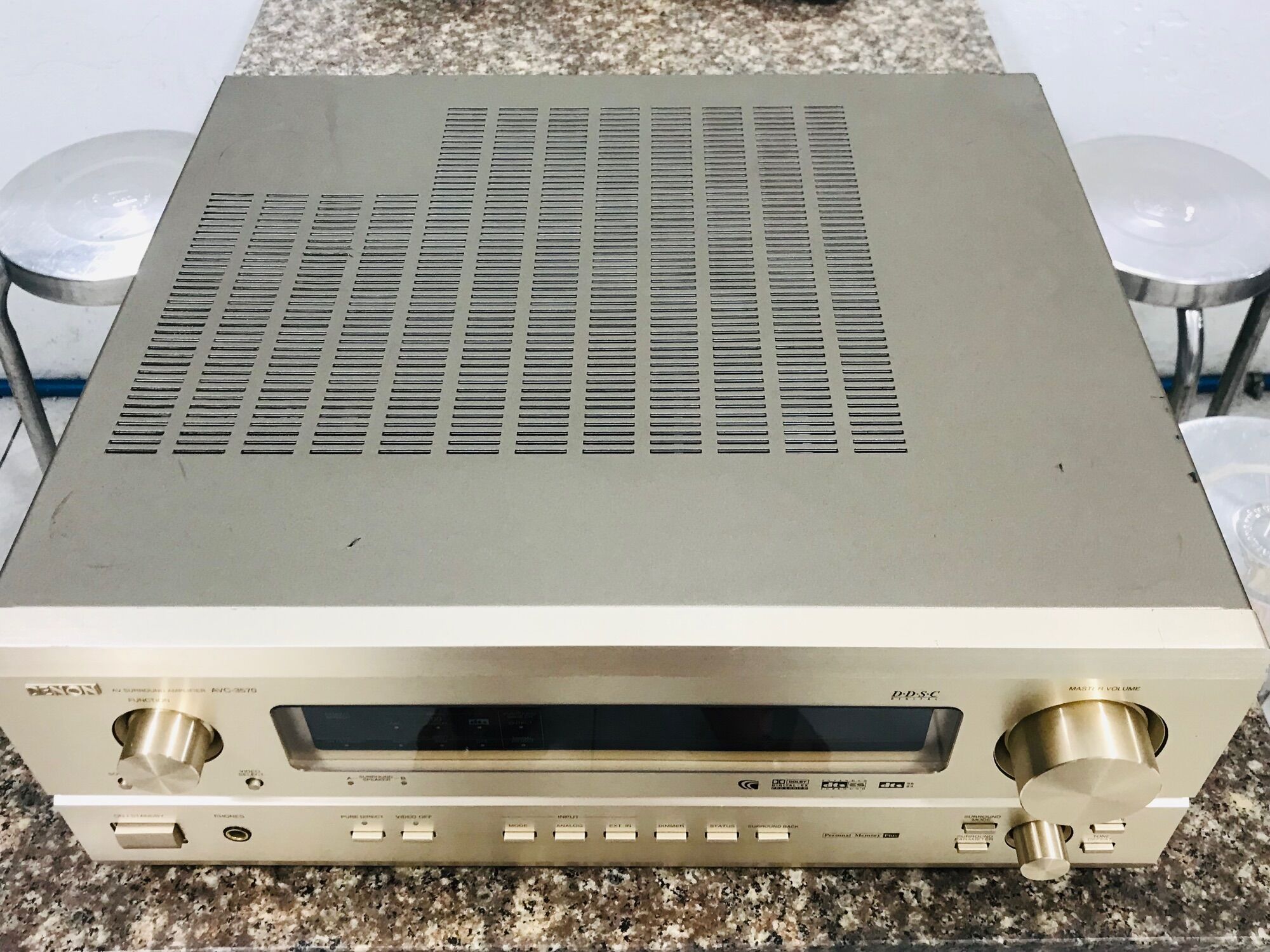 Freeship Amply DENON AVC-3570 CS-285w máy chạy 14 sò than đại.
