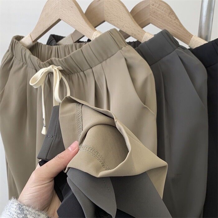 Quần baggy nữ cạp chun M148