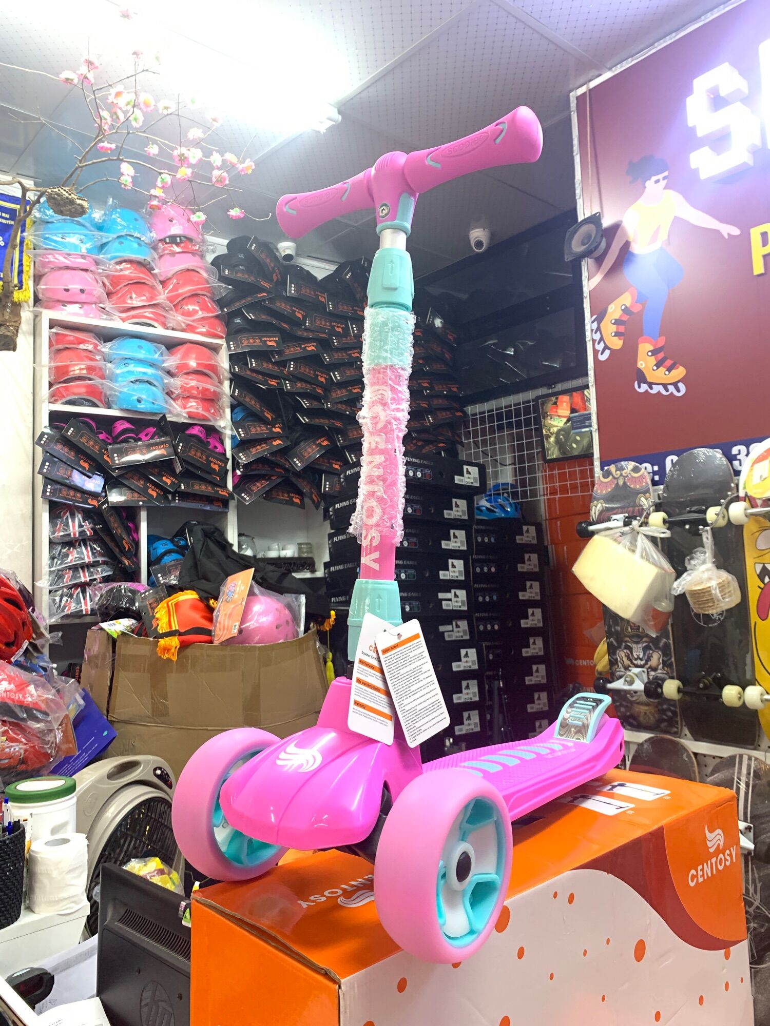 Scooter Centosy S3 cao cấp, bảo hành 5 năm