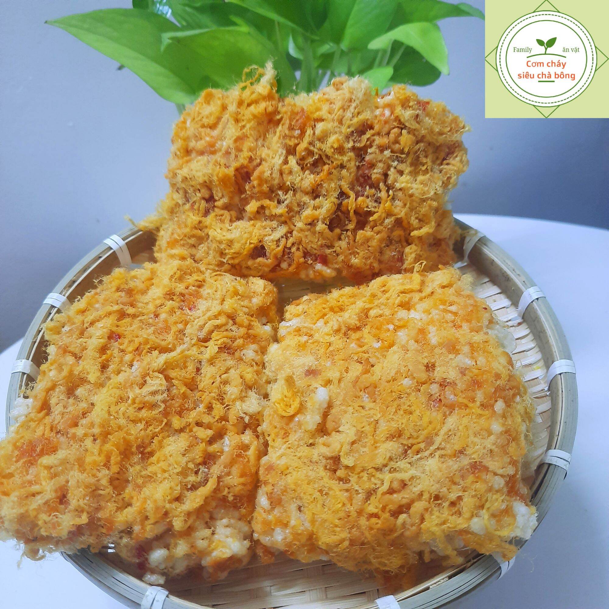 CƠM CHÁY SIÊU CHÀ BÔNG - 1bịch /220g