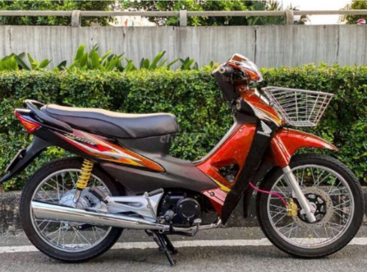 Dàn áo Wave A100/S100/RS Đỏ đen candy kèm tem (Xem mô tả)