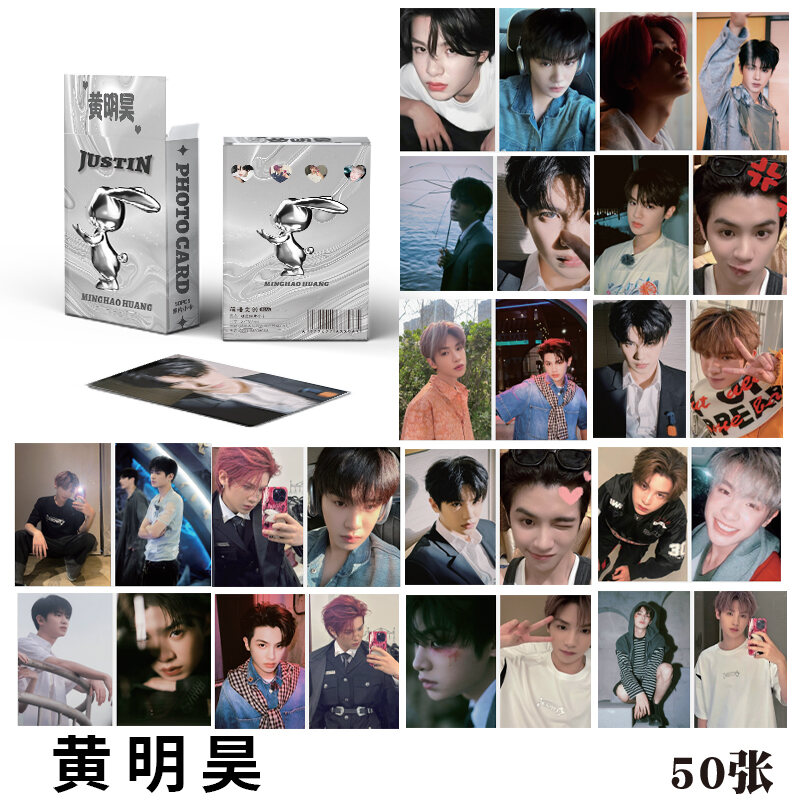 Thẻ Nhỏ Laser Hoàng Minh Hạo Justin Thẻ Nhỏ Thẻ Nhỏ Tự In Album Polaroid